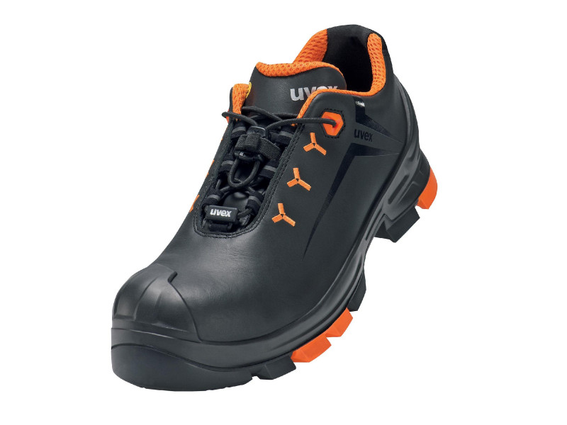 uvex 2 Chaussures basses S3 SRC, T. 40, noir/orange