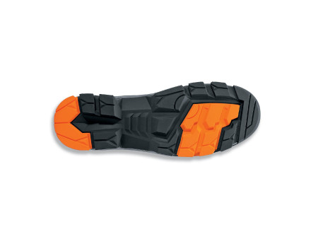 uvex 2 Chaussures basses S3 SRC, T. 45, noir/orange
