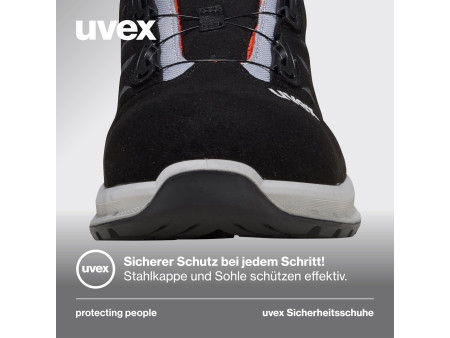 uvex 2 trend Chaussures basses perforées S1P SRC, T. 45