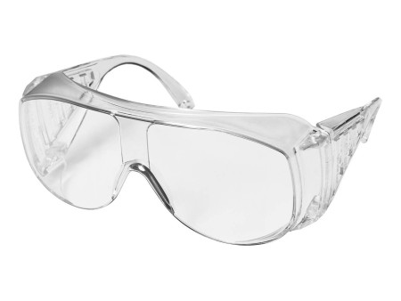 uvex Surlunettes, verres: transparent, monture: incolore