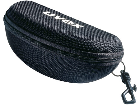 uvex Etui à lunettes, à coque dure, noir