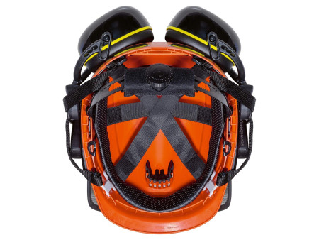 uvex Casque de sécurité pheos forestry, orange