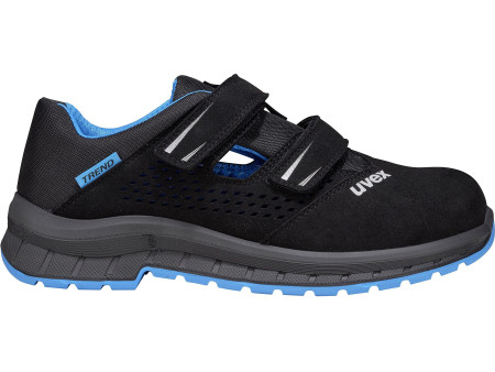 uvex 2 trend Chaussure de sécurité S1P, pointure 43, noir/