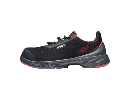 uvex Chaussure basse de sécurité 1 G2 S1P, pointure 38, noir