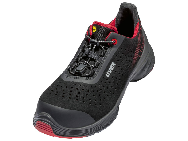 uvex Chaussure basse de sécurité 1 G2 S1P, pointure 49, noir