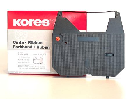 RADEX Ruban encreur, brother AX 10, fibres de carbone, noir