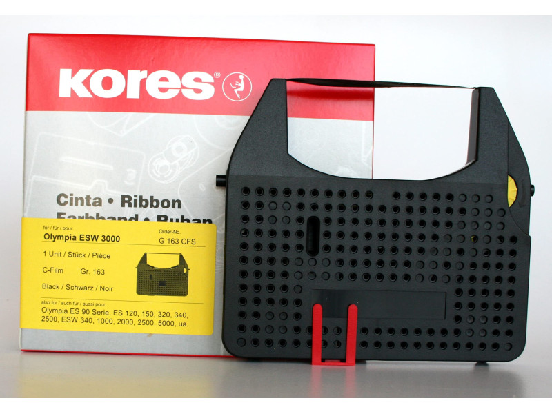 Kores Ruban encreur pour OLYMPIA ESW 3000 fibres de carbone