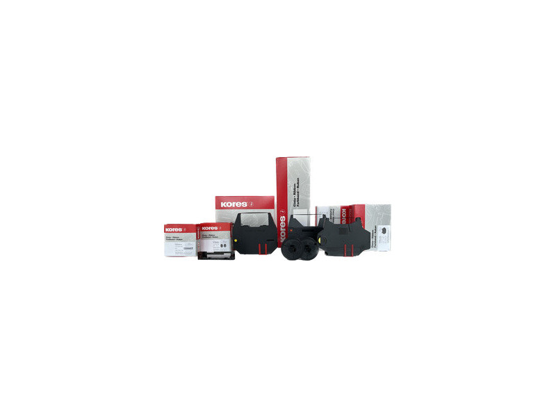 Kores Ruban encreur pour LEXMARK/IBM 6746, carbone, noir