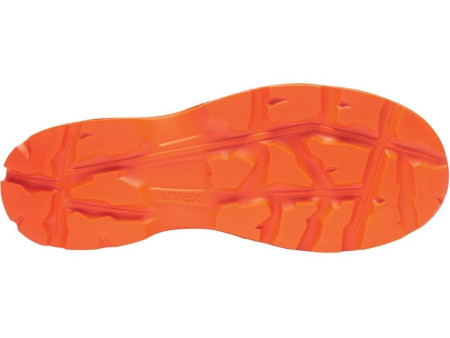 uvex 3 Chaussures montantes S3, noir/orange, pointure 46