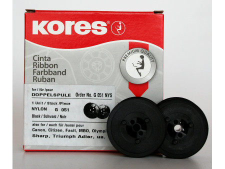 Kores Ruban encreur, groupe 51, Canon/OLYMPIA, nylon, violet