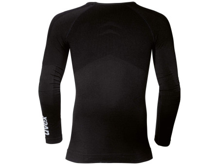uvex T-shirt à manches longues pour homme, M/L, noir