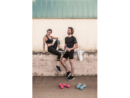 uvex T-shirt à manches courtes pour hommes, M/L, noir