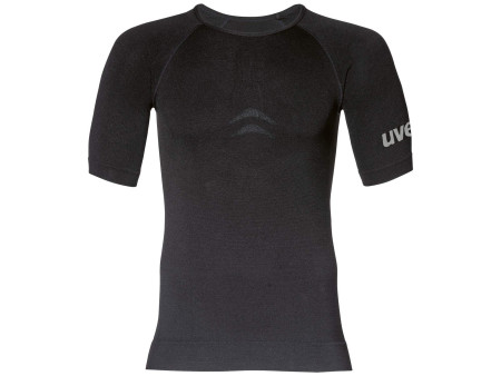 uvex T-shirt à manches courtes pour hommes, XL/XXL, noir