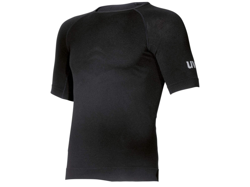 uvex T-shirt à manches courtes pour hommes, 3XL, noir