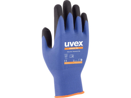 uvex Gants de travail athletic lite, bleu/anthracite, T. 8