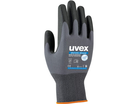uvex Gants de travail phynomic allround, T. 08, 1 paire