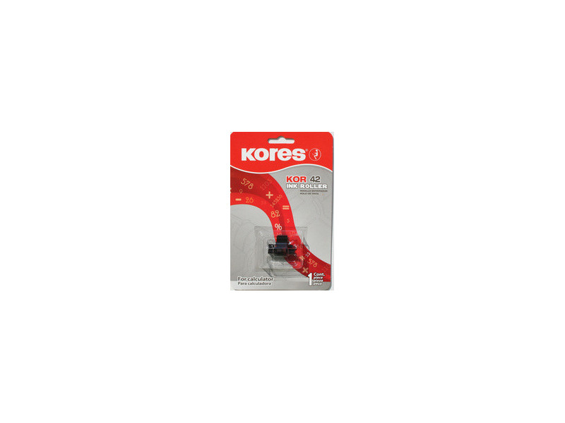 Kores Cartouche d'encre pour Sharp EL-2901E, noir et rouge