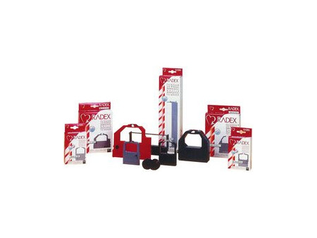 Kores Ruban encreur, groupe 8 D, soie, noir/rouge