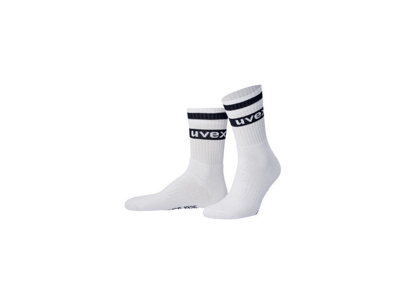 uvex Chaussette 'Basic', taille 35-38, pack de 3, blanc