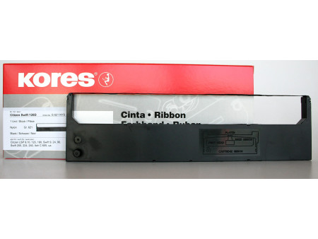 Kores Ruban encreur pour Citizen Swift 120D, nylon, noir