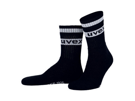 uvex Chaussette 'Basic', taille 39-42, pack de 3, noir