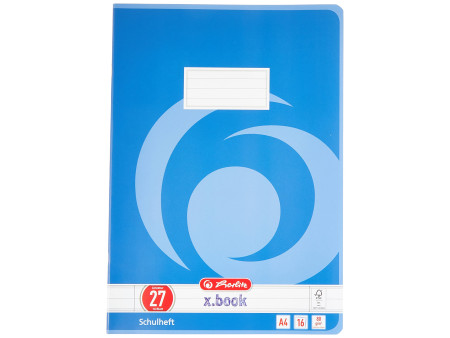 herlitz Cahier x.book, A4, réglure 25 / ligné