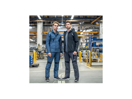uvex Veste de travail suXXeed industry, L, outremer/graphite