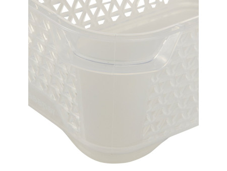 keeeper Corbeille de rangement 'mirko', A7, transparent