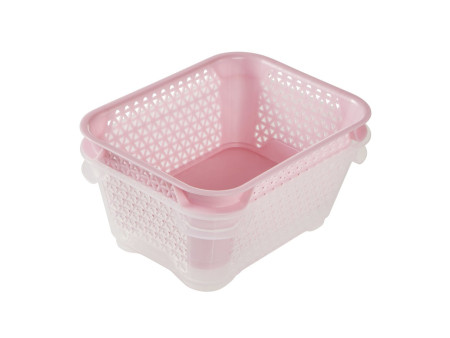 keeeper Corbeille de rangement 'mirko', A7, transparent