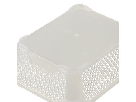 keeeper Corbeille de rangement 'mirko', A6, transparent