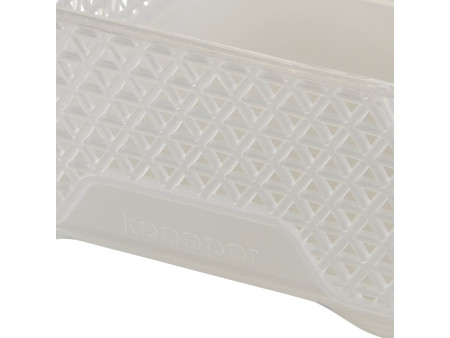 keeeper Corbeille de rangement 'mirko', A6, transparent