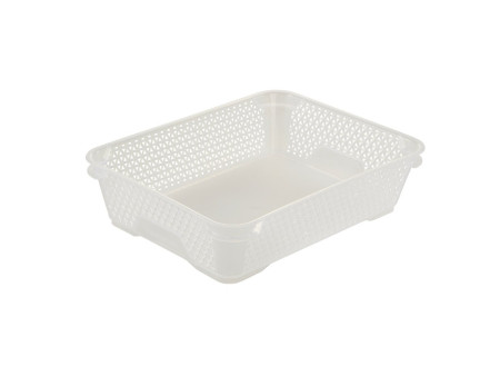 keeeper Corbeille de rangement 'mirko', A5, transparent