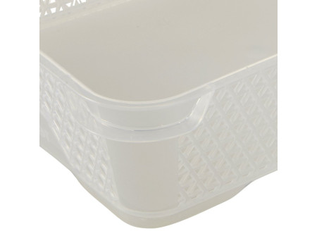 keeeper Corbeille de rangement 'mirko', A5, transparent