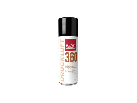 KONTAKT CHEMIE DRUCKLUFT 360 Gaz dépoussiérant, 200 ml