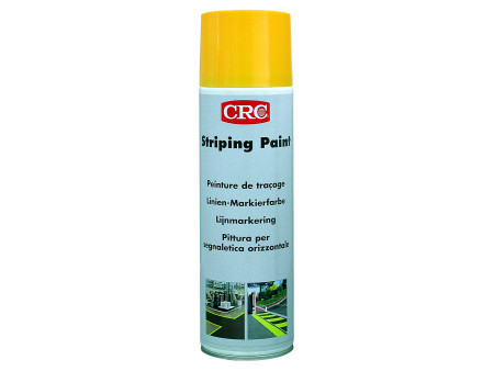 CRC Peinture de tracage 'STRIPING PAINT', spray 500 ml,jaune