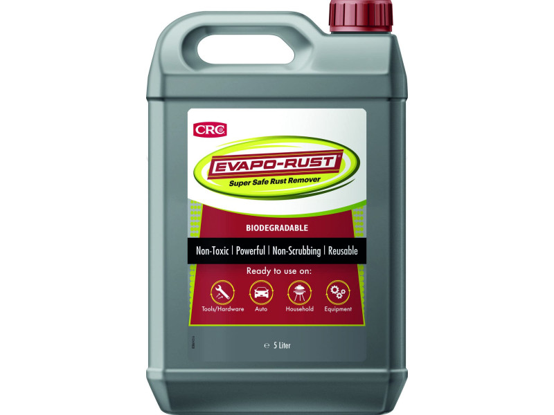 CRC Destructeur de rouille EVAPO-RUST, bidon de 5 litres