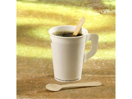 PAPSTAR Cuillère à café en bois 'pure', longueur: 110 mm