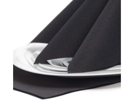 PAPSTAR Serviette 'ROYAL Collection', noir