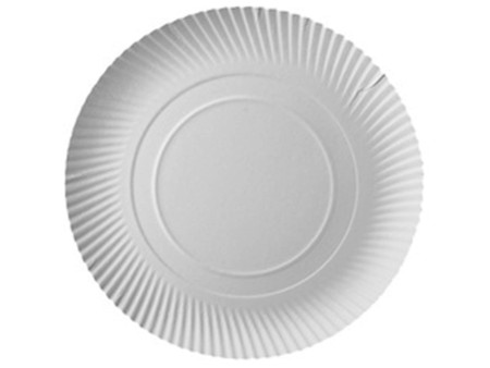 PAPSTAR Assiette en carton 'pure', rond, diamètre: 320 mm