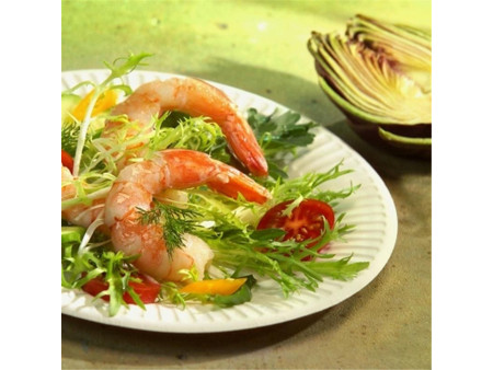 PAPSTAR Assiette en carton 'pure', rond, 190 mm, blanc