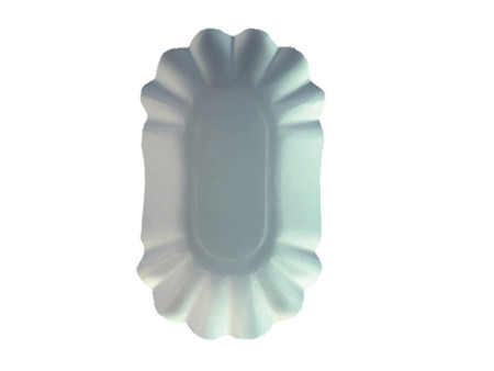 PAPSTAR Barquette à frites 'pure', 105 x 175 x 30 mm, blanc