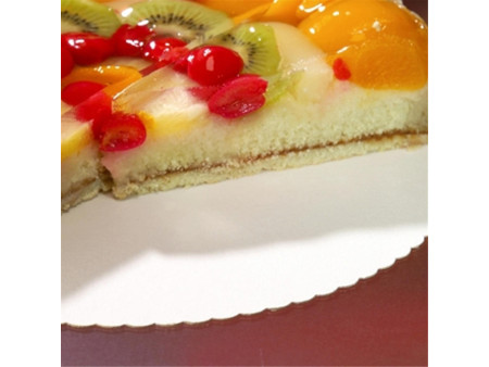PAPSTAR Fond de tarte 'pure', rond, 300 mm, blanc, par 100