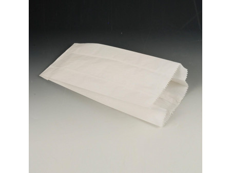 PAPSTAR Sachet à soufflet en papier, blanc