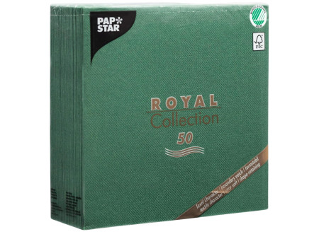 PAPSTAR Serviette 'ROYAL Collection', vert foncé