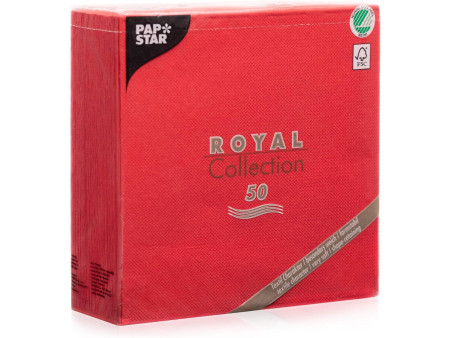 PAPSTAR Serviette 'ROYAL Collection', rouge