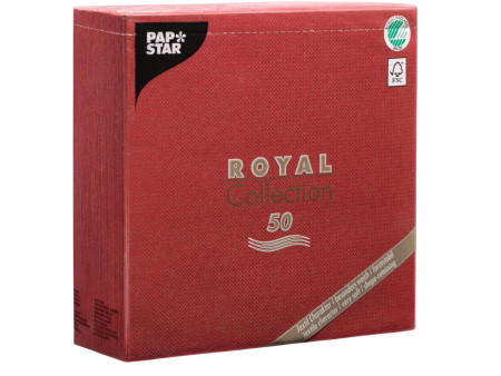 PAPSTAR Serviette 'ROYAL Collection', bordeaux