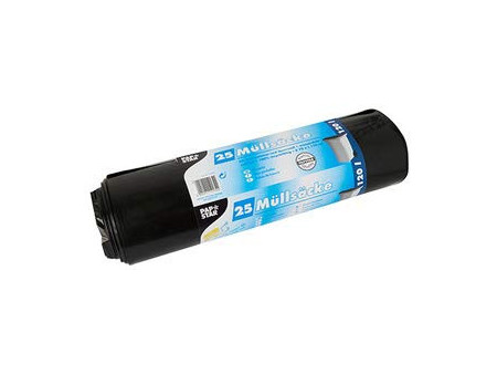 STARPAK Sac poubelle LDPE, 120 litres, noir