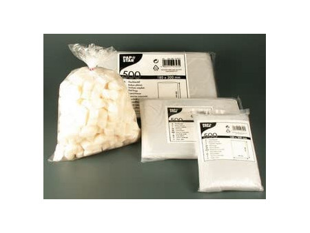 STARPAK Sachet plat, dimensions: (L)100 x (H)200 mm