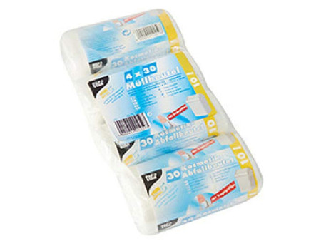 STARPAK Sac poubelle HDPE, 20 litres, vert menthe