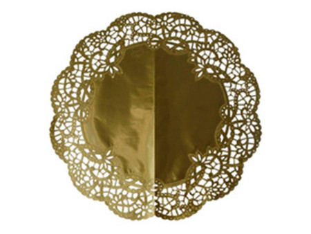 PAPSTAR Napperon, rond, diamètre: 180 mm, blanc